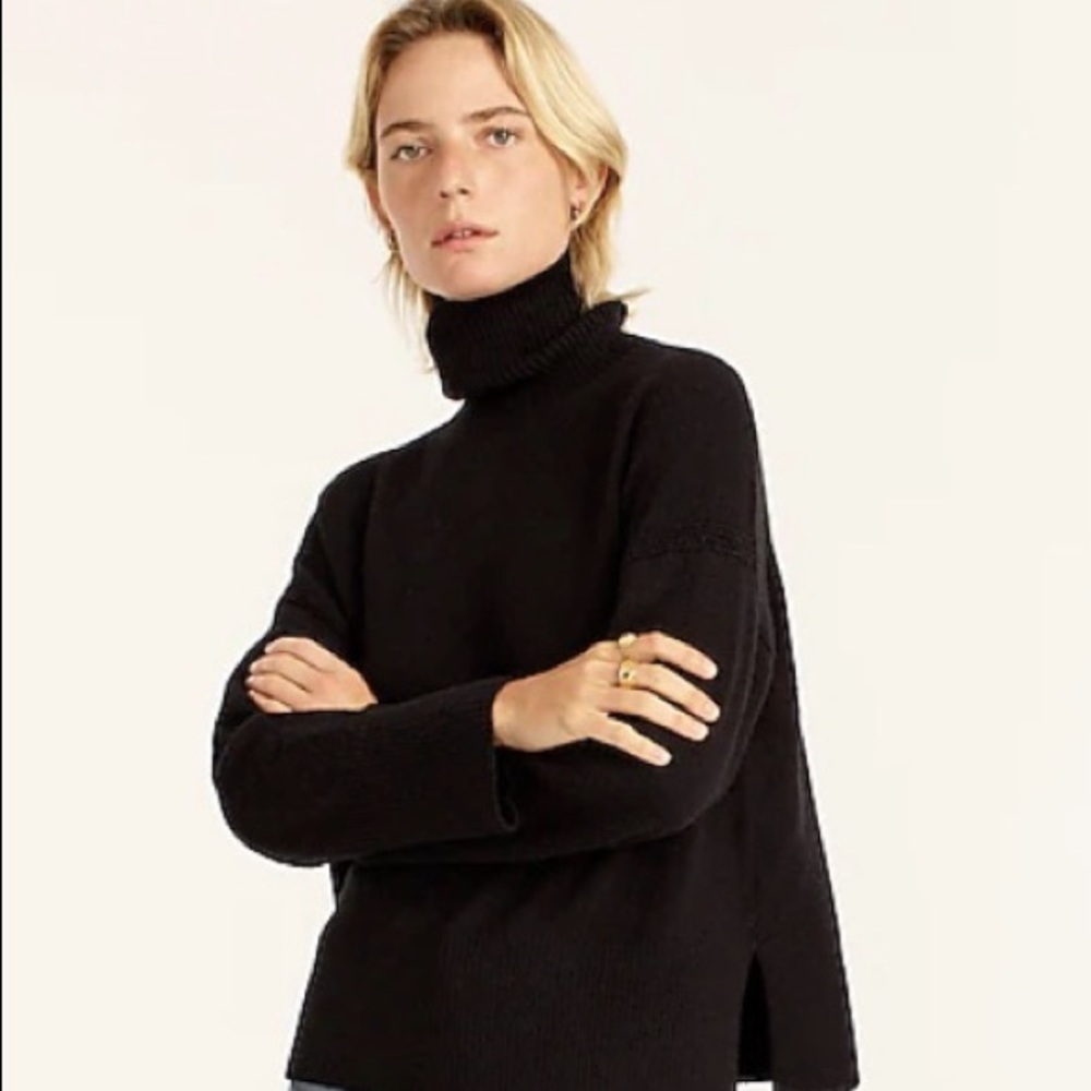J. CREW Turtleneck sweater in Supersoft yarn